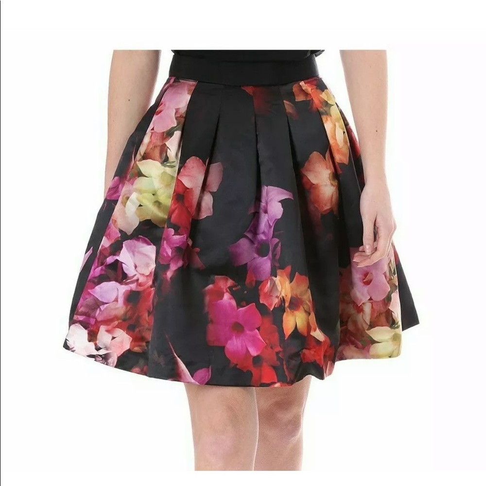 Ted Baker London Cascading Floral Full Skirt